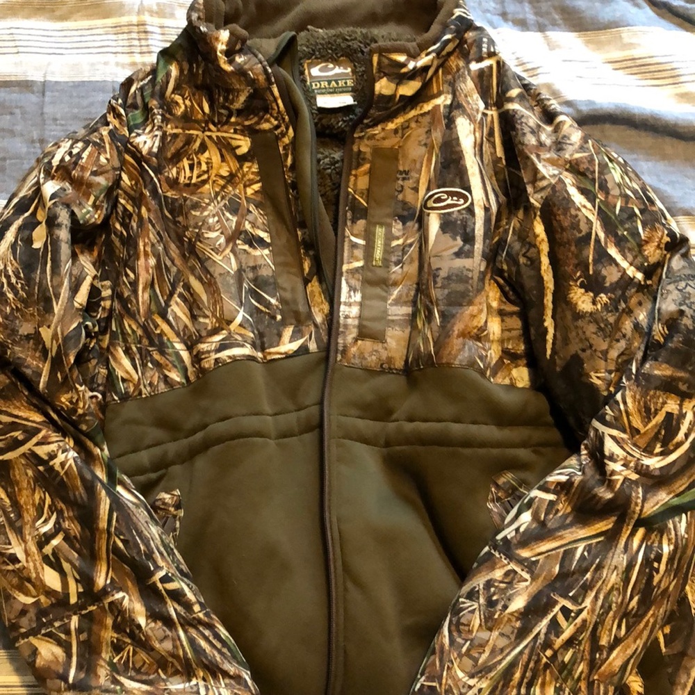 Drake Waterfowl LST Eqwader Jacket Sherpa Fleece